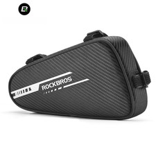 ROCKBROS Bike Frame Bag Bicycle Triangle Bag MTBBike Front Tube Pouch Waterproof
