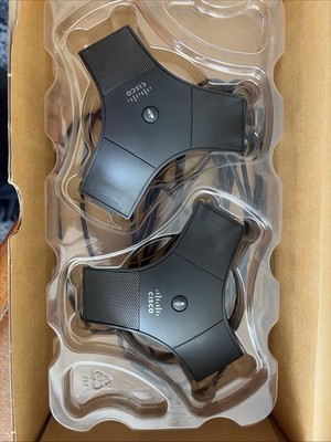 Cisco Conference Phone Expansion Microphones Pair 2201-40040-001 Mute