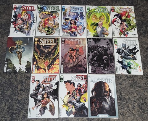 Dark Knights Of Steel 1-12 Complete Series! + All Winter #1🔥 DC 1st Prints NM!!