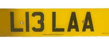 Registration Plate L13 LAA