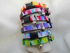 3/8" width Adj Safety Collar w/ Bell - Triangles