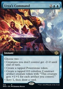 Magic/MTG Urza's Command XBRO-318 Rare Englisch NM Foil