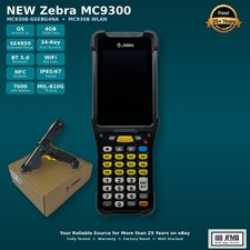 NEW Zebra MC9300 Android 14 Barcode Scanner MC930B-GSEBG4NA WLAN 34-Key ExtRng