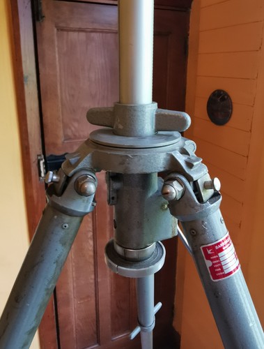 Vintage 1960s Gitzo Tele Studex Three Section Aluminium Tripod XL - 75 inches - Picture 17 of 20