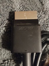 Genuine Official OEM Microsoft XBOX 360 S Slim Composite AV Audio Video Cable