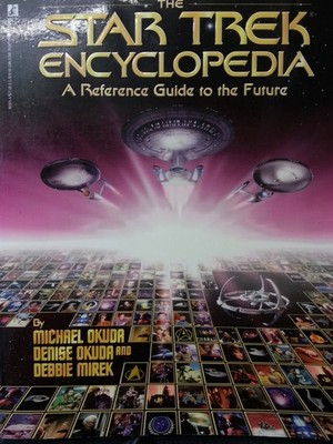 The Star Trek Encyclopedia, British Edition - paperback Michael Okuda|Debbie...