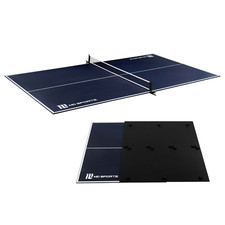 MD Sports Official Size Ping Pong Table Tennis Conversion Top, 4 Piece Foldable