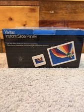 Vivitar Instant Slide Printer Black Slide Printer Compatible with 35mm Slides
