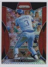 2019 Panini Prizm Tier III Red Mojo Prizm 18/299 Dale Murphy #298 4g8