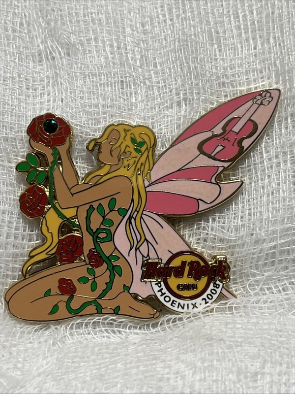 Hard Rock Cafe Phoenix Birthstone Naked Fairy May 2008 Emerald
