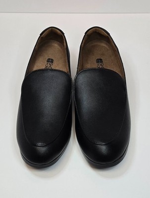 Shoes For Crews Womens Size 8 Black Loafers Slip Resistant Work Shoes NWOB