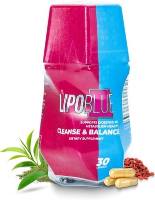 LIPOBLUE Original Supplement | General Wellness | 30 Capsules | Ships from USA