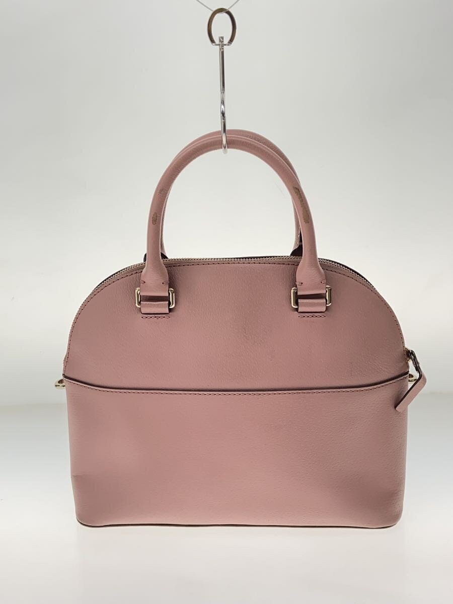 Kate Spade York Leather Handbag Pink, Plain, Used