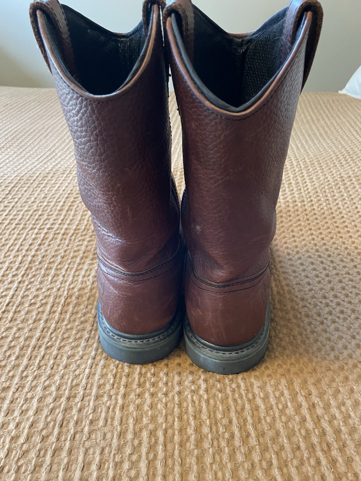 John Deere Dan Post Work Boots Mens Size 8M image 4