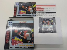 SPACE SQUASH Game Virtual Boy Nintendo Box Manual Used Made in Japan