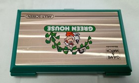 Nintendo Game ＆ Watch Green House with Manual Japan