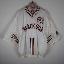 Vintage Baltimore Black Sox Negro Leagues Baseball Batting Jacket 3XL 29.5x28.5