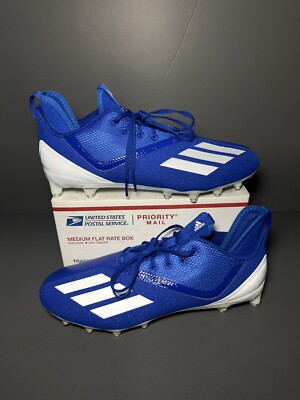 Adidas Adizero Scorch 2 Sm Football Cleats Blue White Men\'s Size 13 GZ0403 NEW adidas | Shoes | Adidas Adizero Scorch 2 Sm Football Cleats  main image 2