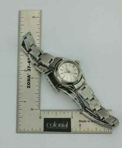 Rolex Tudor Princess Oysterdate 6.5 ", Mvt # 7981 -1959, Riveted Strap,14K Bezel - Picture 12 of 12
