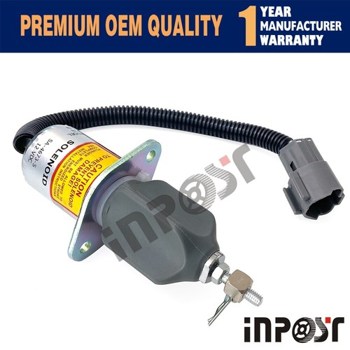 SA-4673-S Fuel Stop Solenoid 1751ES-12A3UC12B1S 12V For Yanmar 4NTE94 Engine - Foto 1 di 7