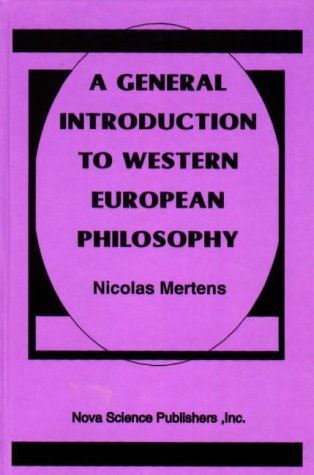 A General Introduction to Western European Philosophy (1997)
