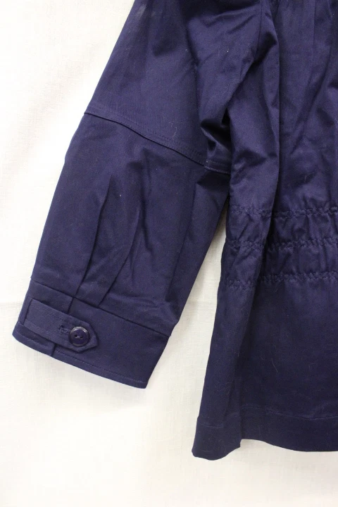 Blazer para mujer JOAN RIVERS azul marino, mezcla de algodón, talla M- (B8) Foto 3 de 4