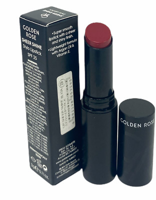 Golden Rose Sheer Shine Stylo Lipstick (0.11oz/3g) NEW; YOU PICK!