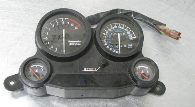 Kawasaki ZX10 ZX-10 ZX1000 ZX 1000 90 89 91 ? Gauge Cluster Gauges