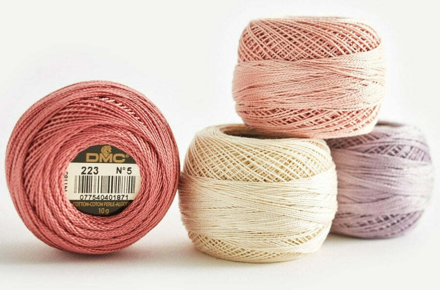 DMC Perle (Pearl) 12 Cotton 10g Ball 120m Colour ECRU