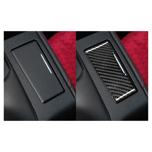Carbon Fiber Center Console Ashtray Panel Cover Trim For Lexus CT200h 2011-2017 - Bild 2 von 11