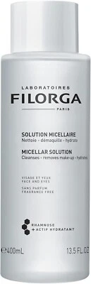 FILORGA Micellar Solution Cleanser Make Up Remover Face & Eyes - 400ml - New