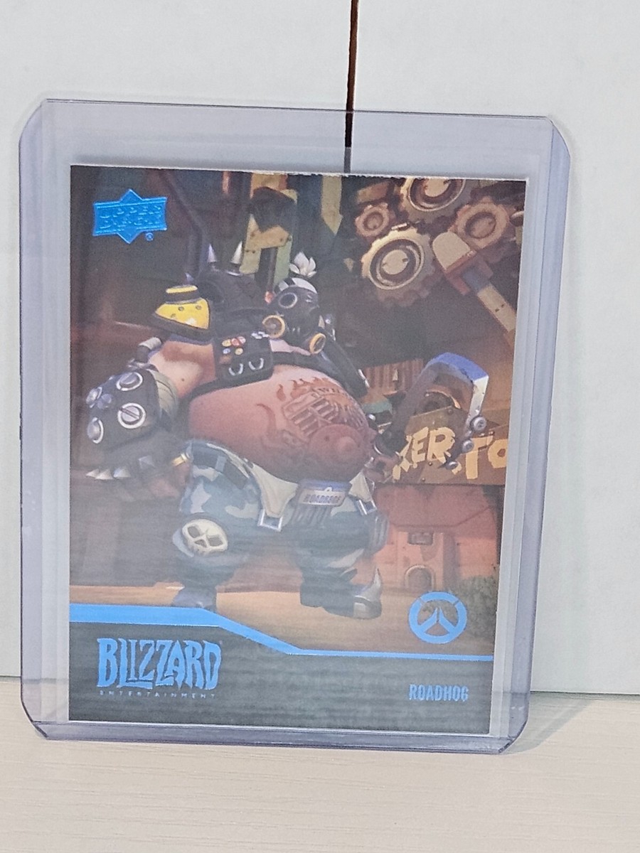 Roadhog Blizzard Legacy Card #171 Rare Blue Overwatch