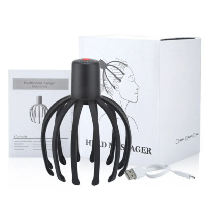 USB Electric Scalp Head Massager Octopus Claw Vibration Massage Stress Relief | eBay USB Electric Scalp Head Massager Octopus Claw Vibration Massage Stress Relief | eBay