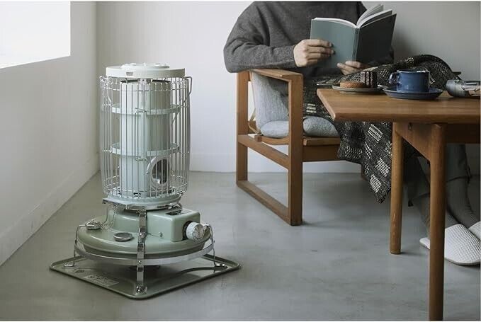 Aladdin BF3911-G Oil heater Blue Flame Green Classic Design Aladdin BF3911-G Oil heater Blue Flame Green Classic Design