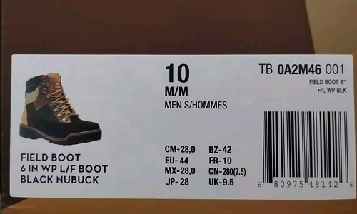 Bota de Campo Timberland X Jimmy Jazz Mashup 6"/Edición Limitada Exclusiva/Talla 10 - Imagen 11 de 11
