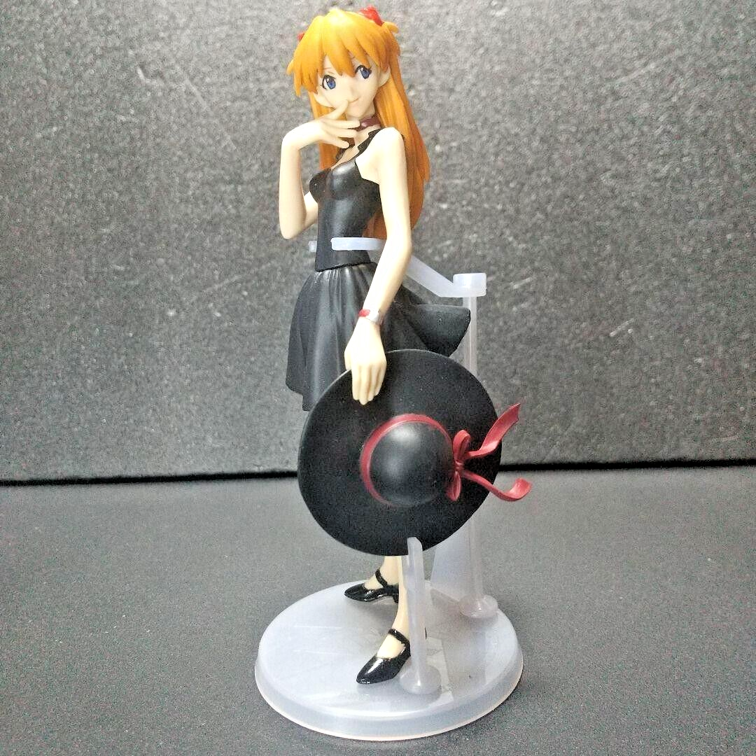 Evangelion Asuka Langley Figure Portraits One Piece Black Yellow Set Bulk  Sale