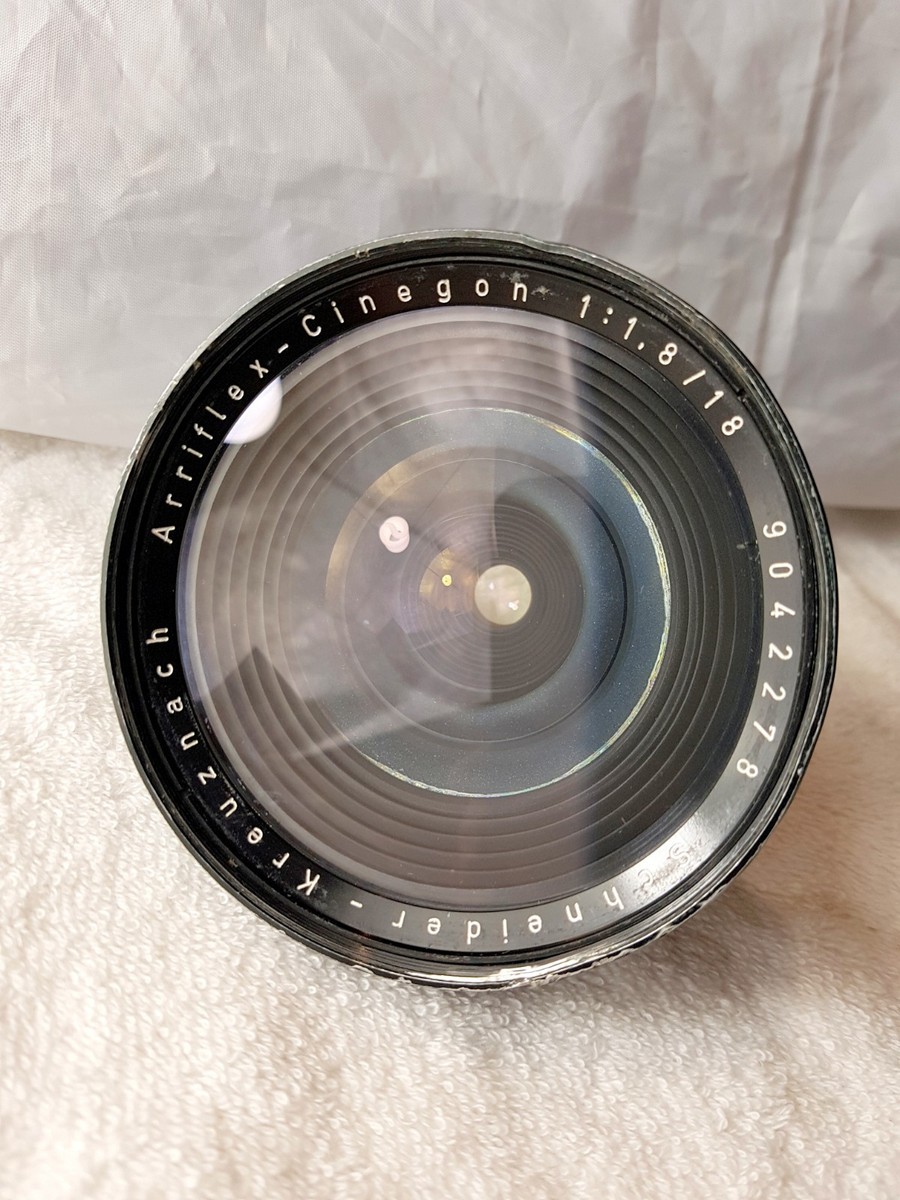 Schneider Kreuznach Arriflex-Cinegon 18mm f1.8 Lens. | eBay