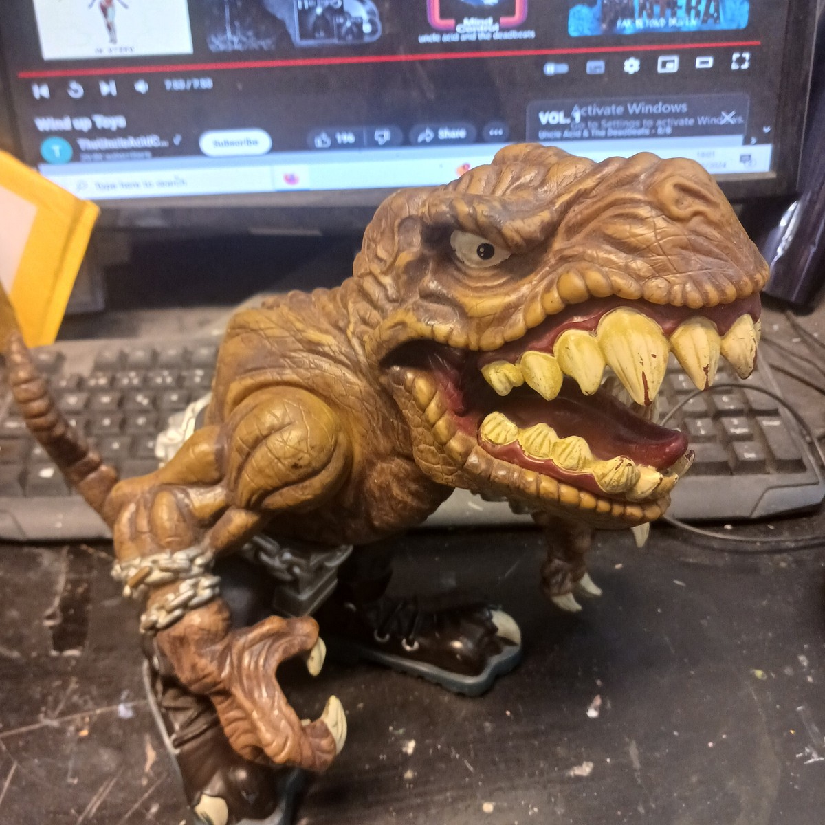 Mattel - 1997 - Extreme Dinosaurs - Mega T-Bone - Vintage | eBay