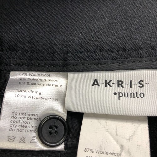 Akris Punto 14 (Fit 38W 34L) Slim Straight Mid Rise Tapered Pants PLS READ - Picture 15 of 19