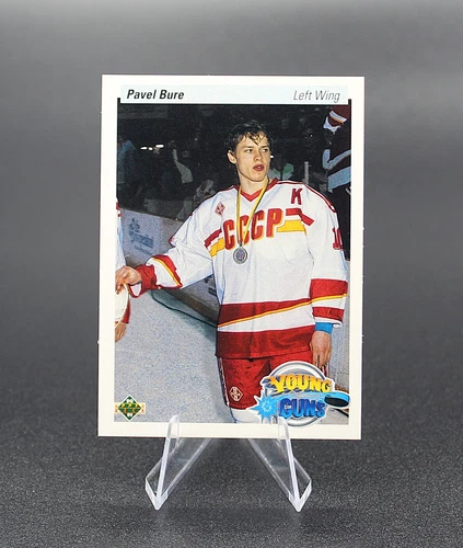 1990-91 Upper Deck UD Young Guns YG Pavel Bure Rookie Card RC #526 Canucks