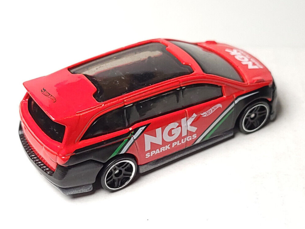 Hot Wheels loose Honda Odyssey NGK red Speed Graphics