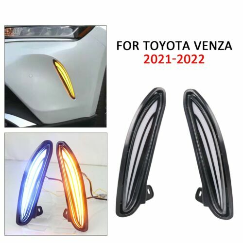 For Toyota Venza 2021 2022 Daytime Running Light LED Fog lamp DRL Light 2Pcs - Picture 8 of 8