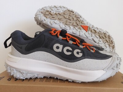 Nike Acg Mountain Fly 2 Low Gtx Dark Smoke Grey-Khaki Sz 9.5 [HF6245-002]
