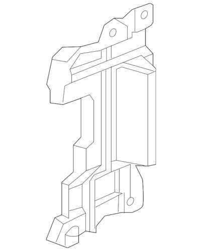 Guía de aire del parachoques delantero para Honda (P/N 71116-T7W-A00)