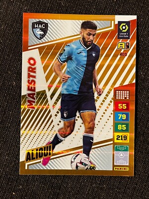 MAESTRO CARD PANINI ADRENALYN XL FOOT 2023/24 ALIOUI LE HAVRE # 403 NEU