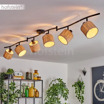Flur Wohn Schlaf Zimmer Lampe 6-flammig Decken Leuchte Boho Style Verstellbar  - Bild 1 von 4