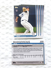 2019 TOPPS Update - Nick Margevicius - (10) Rookie CARDS # US 249 - NRMNT/MINT