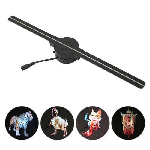 3D Hologram Fan 16.5in 2000x224 WiFi 3D Projector With 224 LED Light Beads Fo CE - Picture 24 of 24