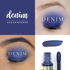 ShadowSense Denim Long Lasting Eye Shadow Color Full Size & Sealed by Senegence