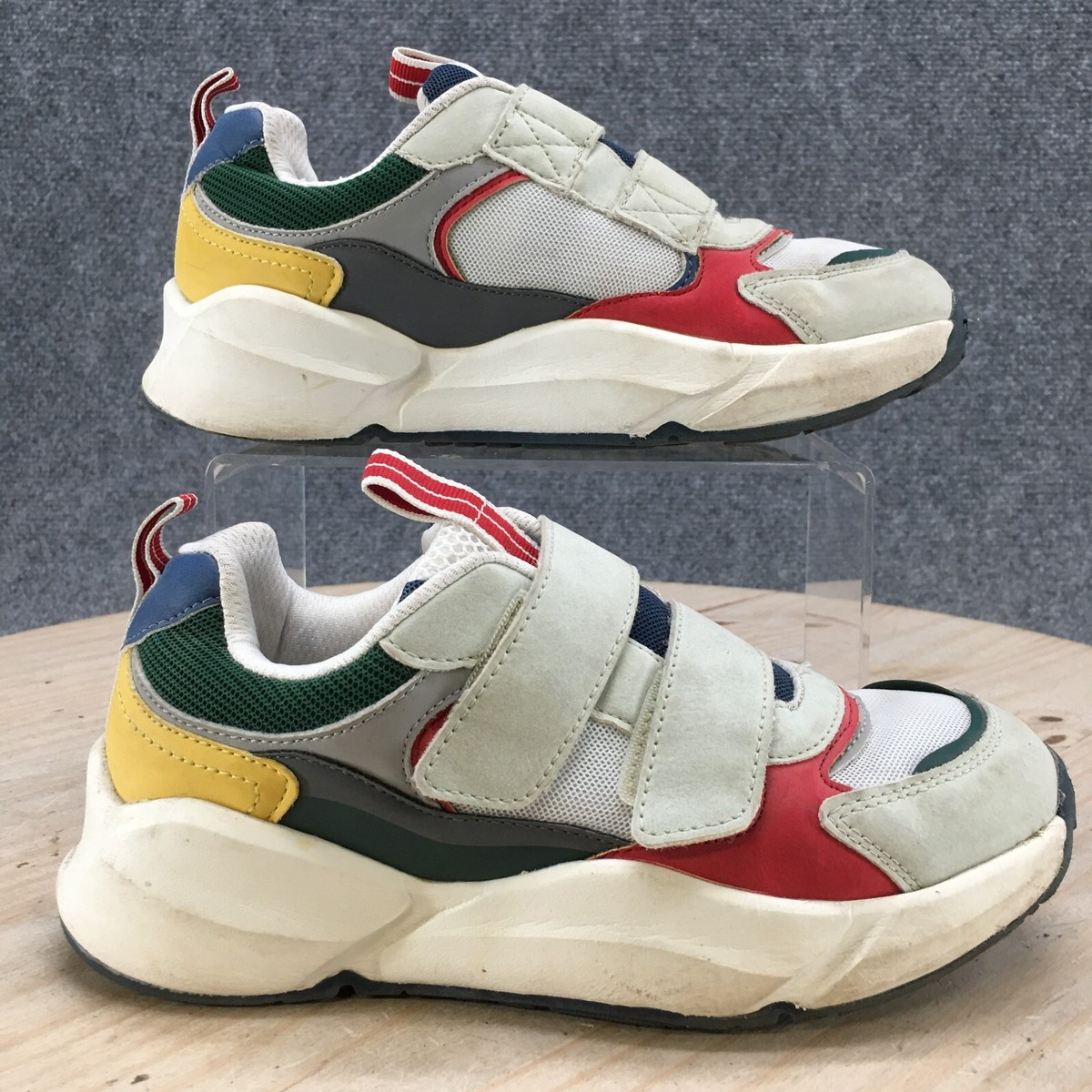 シューズ mako10 Zara Shoes Youth 34 Training Sneakers Multicolor Fabric Hook